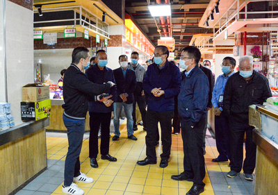 市調(diào)研組赴石龍開展農(nóng)貿(mào)市場品質(zhì)提升調(diào)研工作